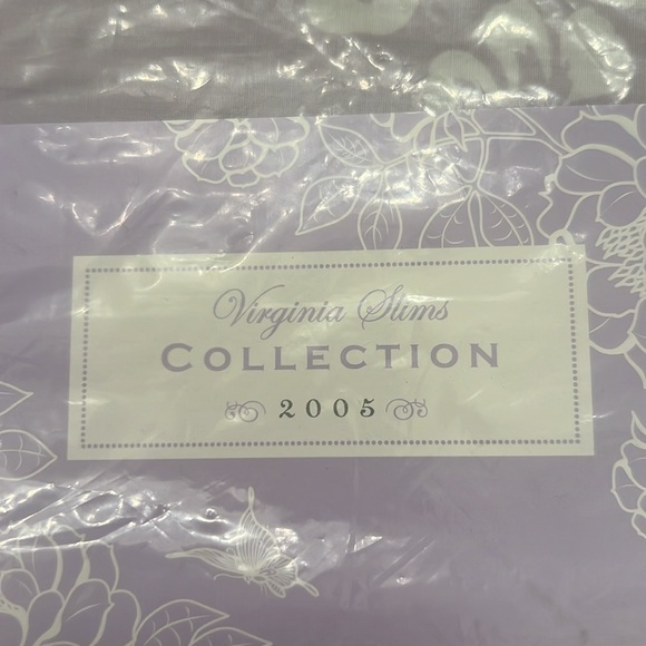 Virginia Slims collection table linens lilac lavender placemats and napkins - Picture 2 of 4
